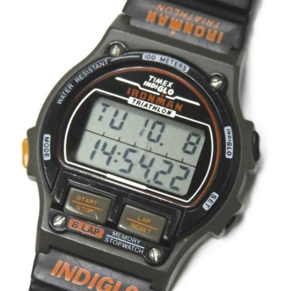 TIMEX IRONMAN TRIATHLON デジタルウォッチ タイメックス TIMEX IRONMAN D386.694 アイアンマン ブラック ウォッチ