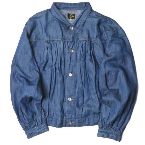 ニードルス Needles 18SS 日本製 Gathered Jean Jacket ? 6.5oz C/L