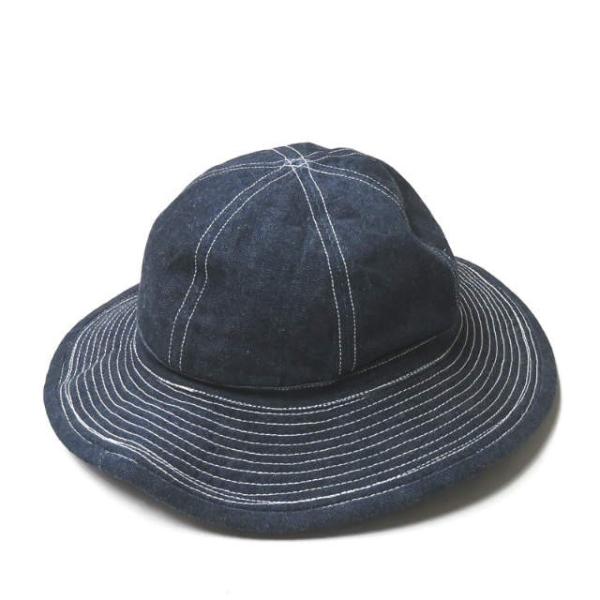 マッシュ MASH US-ARMY M-37 DENIM HAT 7 インディゴ 米軍 デニムバケットハット 復刻 ミリタリーショップ 帽子