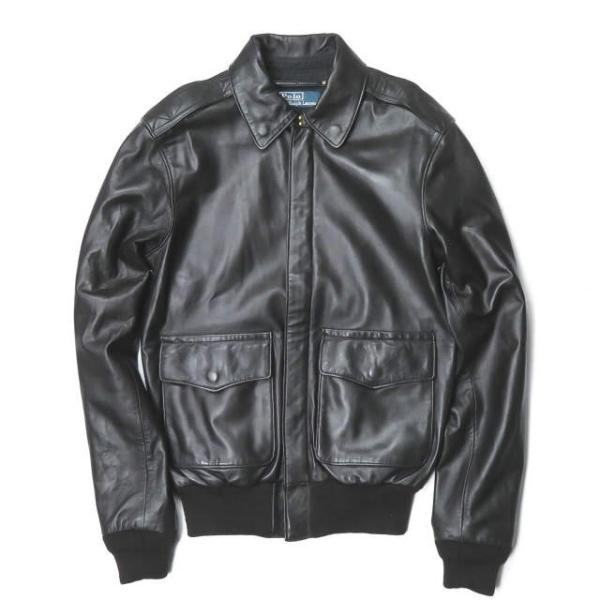 Ralph Lauren BLACK LABEL カウハイド レザー ジャケット Ralph Lauren BLACK LABEL カウハイド レザー ジャケット