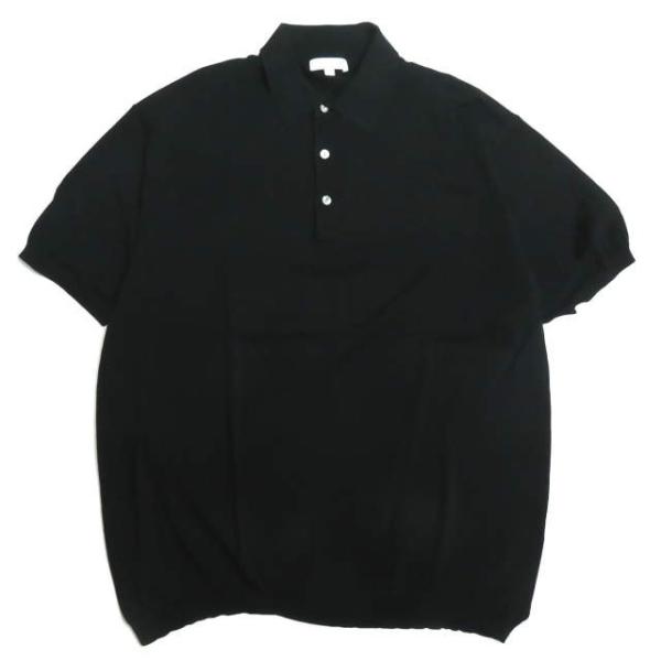 ユナイテッドアローズ　黒 ポロシャツ　ニットポロ　ビッグシルエット Lサイズ UNITED ARROWS（ユナイテッドアローズ）の「＜UNITED ARROWS