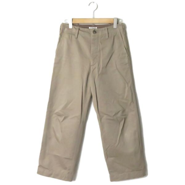 オーラリー AURALEE 19AW 日本製 WASHED FINX CHINO PANTS