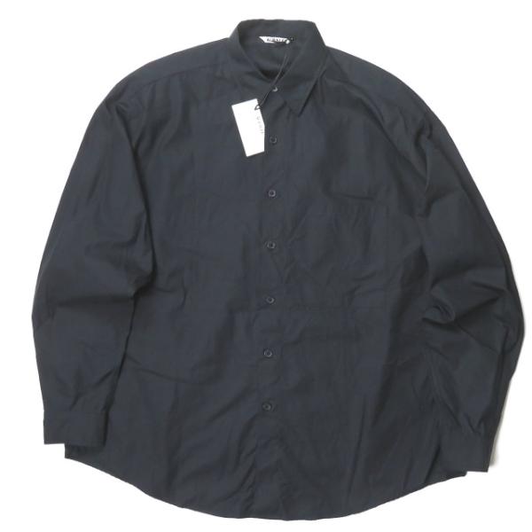 トップス 24ss AURALEE Washed Finx Twill Big Shirt AURALEE WASHED FINX TWILL BIG SHIRT