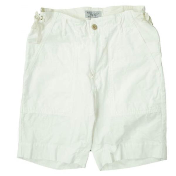 KENNETH FIELD ケネスフィールド 20SS CEREMONY 2 SHORTS - LIPSTOP＆HBT セレモニーショーツ S ホワイト ショートパンツ mc68074