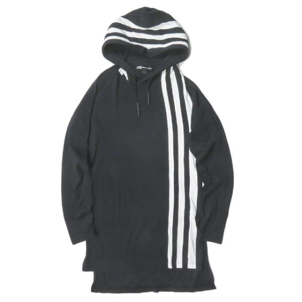 ワイスリー Y-3 17SS 3-STRIPES HOODIE スリーストライプス プル