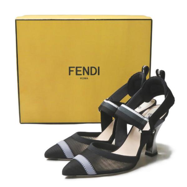 FENDIフェンディ コリブリフラットシューズ 37-