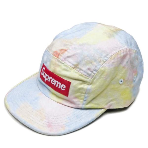 シュプリーム Supreme 18SS Multicolor Denim Camp Cap マルチ