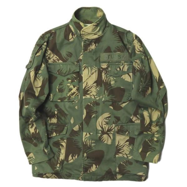 STUSSY 名古屋栄 チャプト カモフラ 限定 ミリタリージャケット M-65 STUSSY 名古屋栄 チャプト カモフラ 限定 ミリタリージャケット
