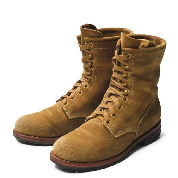 Visvim 赤紫色 スエードブーツ27