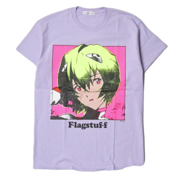 メール便全国送料無料 国内発送 Flagstuff フラグスタフ 2色 エヴァンゲリオン Tシャツ 期間限定特価 Kasam Org