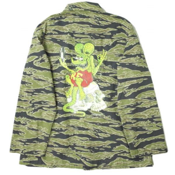 WACKOMARIA　ワコマリア　タイガーカモ　アーミーシャツ　タグあり WACKO MARIA/TIGERCAMO ARMY SHIRT（BEIGE）［タイガーカモアーミー