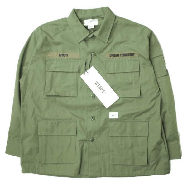 春色3カラー✧ 21SS wtaps jungleシャツM65ジャングルダブルタップス