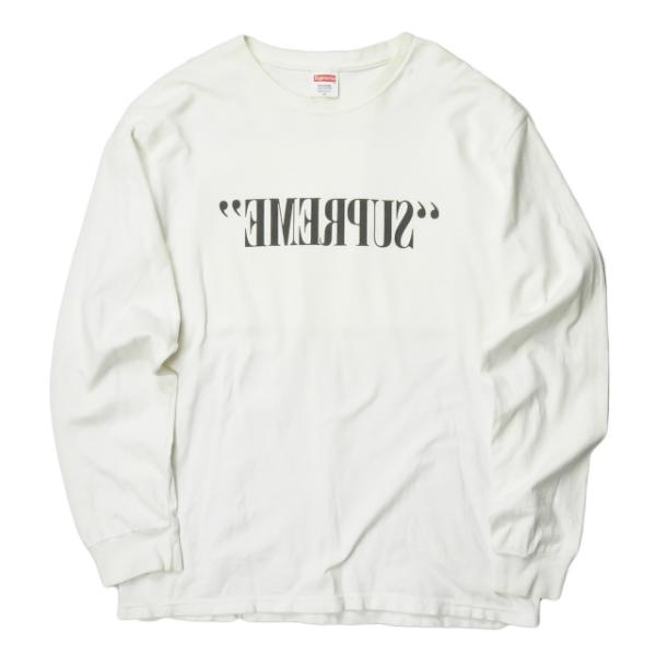 Supreme シャークプリント 長袖Tシャツ Lサイズ　鮫 シュプリーム Supreme アメリカ製 Shark L/S Tee シャーク