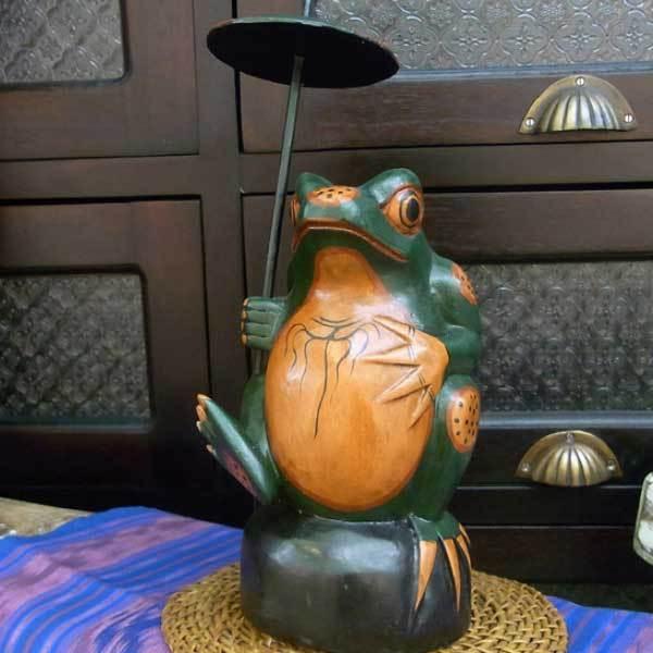 アジアン アジアン家具 カエル おしゃれ 木製 インテリア 置物 手作り オブジェ アジアンインテリア ループ 通販 Yahoo ショッピング