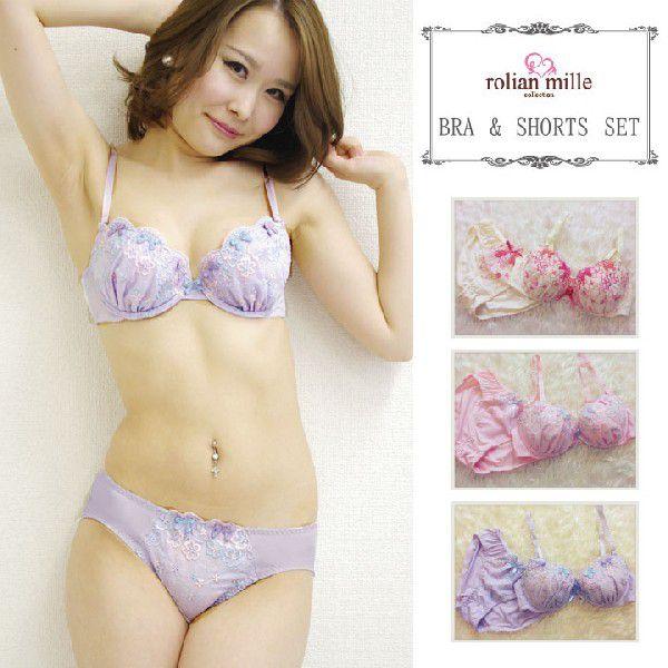 Merci メルシー ブラ ショーツセット ロリアンミル 3 4カップブラ ショーツセット 下着 ランジェリー Buyee Buyee Japanese Proxy Service Buy From Japan Bot Online
