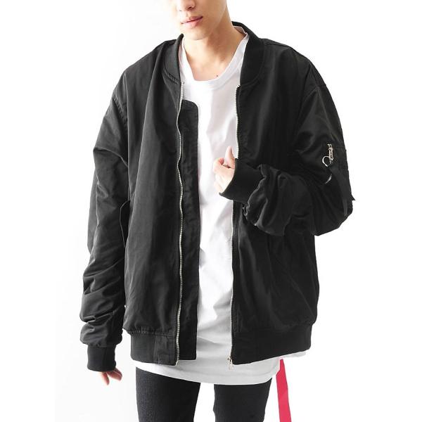 メンズ Ma 1 Maワン ナイロン ライトアウター ミリタリー ジャケット ブルゾン Jkt 黒 ブラック 送料無料 Buyee Buyee Japanese Proxy Service Buy From Japan Bot Online