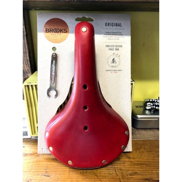 Brooks England B17 Standard Saddle RED ブルックス B17