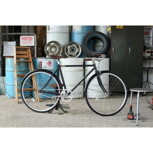 Burlington Bicycle700c 1S Matte Black バーリントン バイシクル 