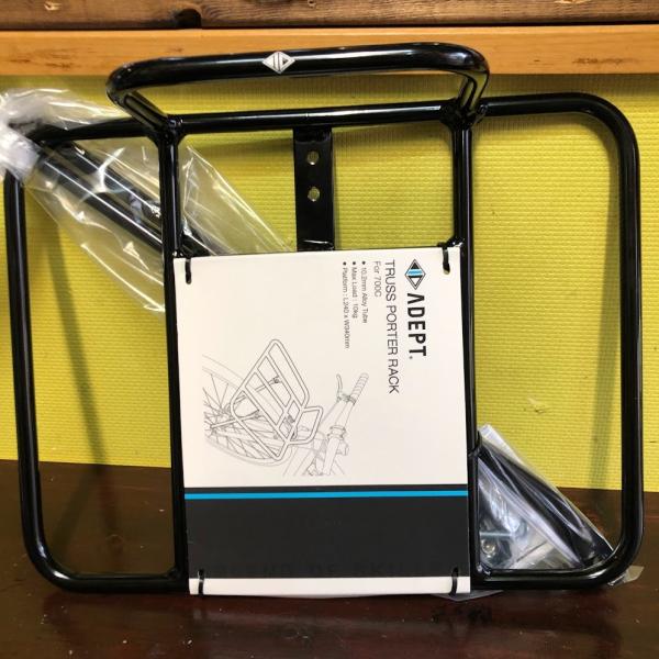 ADEPT TRUSS PORTER RACK　アデプト トラスポーターラック ブラック 自転車キャリア 荷台
