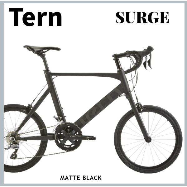 Tern： 2023 ROJIBIKE SURGE MATTE BLACK ターン サージュ