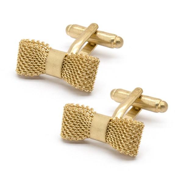 LOUIS FAGLIN（ルイファグラン） カフス ゴールド メッシュ リボン