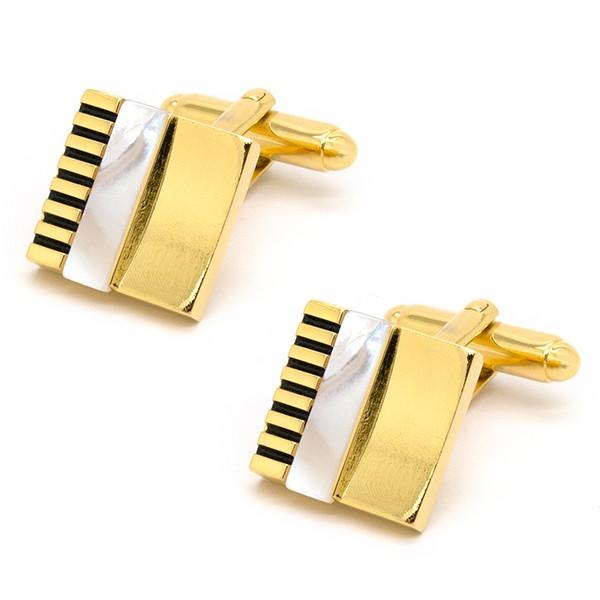 LOUIS FAGLIN（ルイファグラン） ゴールド 白蝶貝 プレゼント カフス