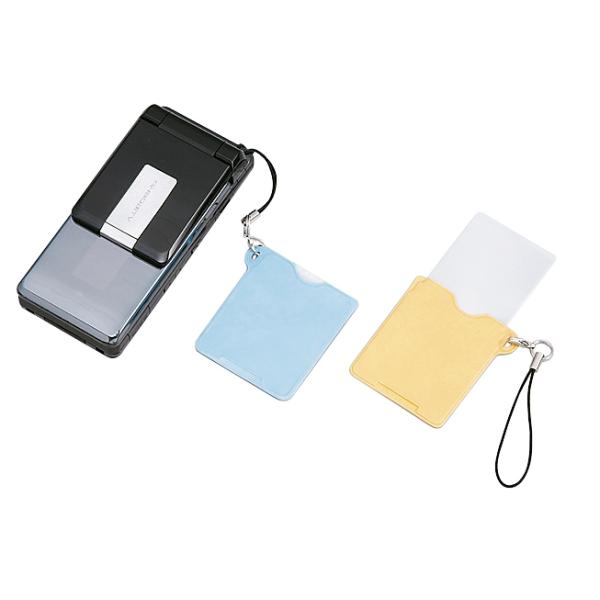 カードルーペ 日本製 拡大鏡 3倍 携帯電話用ストラップ 薄くて 軽い フレンネルレンズ シート 軽量 コンパクト 虫めがね 天眼鏡 おしゃれ 母の日 父の日 敬老の日<BR>《ポイント》携帯電話の画面を拡大するのに便利なルーペ...