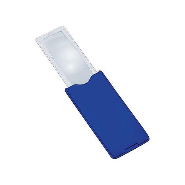 カードルーペ 3.5倍 日本製 薄くて 軽い 携帯用 拡大鏡 シート フレンネルレンズ 国産 虫眼鏡 虫めがね Sサイズ 目盛付き 読書 栞 しおり 母の日 父の日 敬老の日 軽量 コンパクト《ポイント》※厚さ約0.4mmPVC製レンズのし...