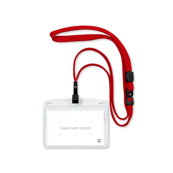 ●外寸：縦７９×横１０３ｍｍ●収容寸法：縦５５×横９１ｍｍ●ストラップ長：９０ｃｍ●ストラップ幅：約１０ｍｍ●材質：ケース＝再生ポリオレフィン，ストラップ＝再生ＰＥＴ，クリップ＝再生ＰＯＭ