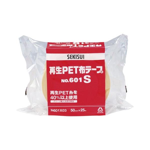 �ϐ� �Đ�PET�z�e�[�v 50mm×25m�b�d����p �S����3.9N/10mm N601X03