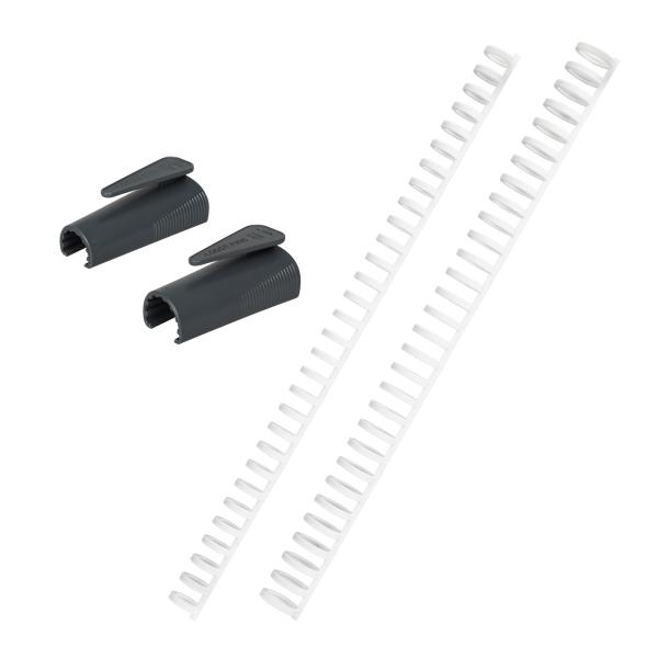 ルーズリングジッパー 10mm+14mm 文具 ルーズリーフ A4 リング 綴る カール事務器 オリジナル ノート 作り 綴じ具 事務用品 製本 クラ