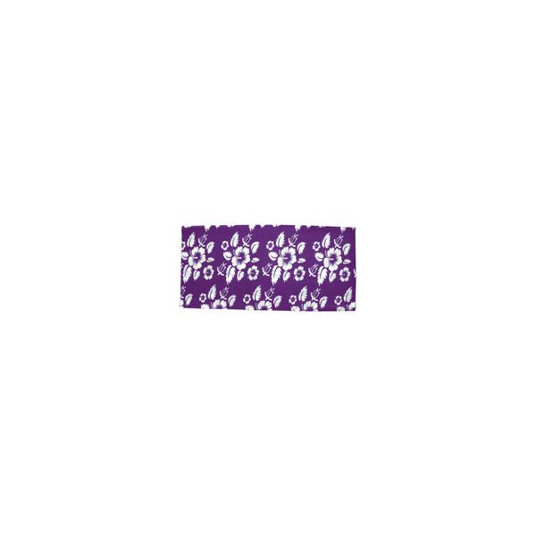 幼児教育教材（キッズ用） パイプバンダナ 紫 花柄 バンダナ :atc-03403:ルーペスタジオ 通販 