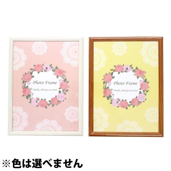 フレームがウッド調。※商品の色は選べません。壁掛けタイプ。■サイズ：約230×320×10mm■セット内容：本体×1■重量：15g■材質：EPSMDFPVCスチールシュリンク/紙■生産国：中国