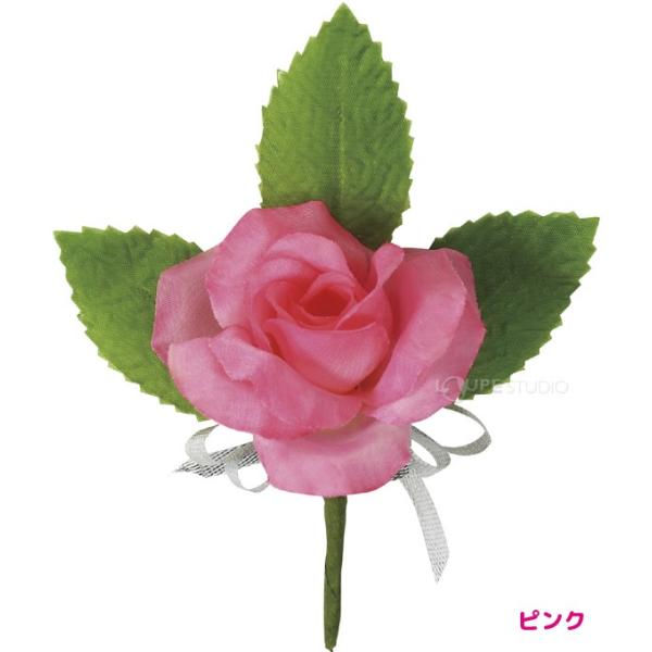 コサージュ ミニバラ 薔薇 ピンバッジ 花 結婚式 卒業式 入園式 卒園式 