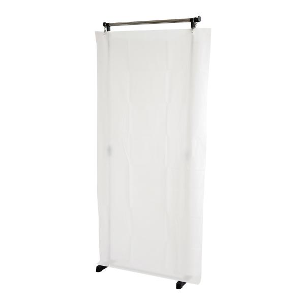 設置も移動もラクラク!避難所の間仕切りや着替え時のついたてに!商品サイズ:組立最大時/2000×800×420mm（※不織布は別売です。本体のみの販売ページです。）■商品サイズ：組立最大時/2000×800×420mm■重量：1500g■材...