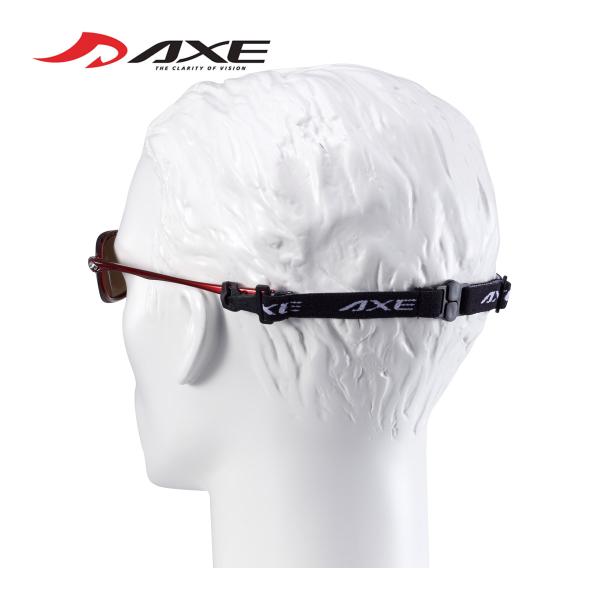 激しいスポーツでもサングラスがズレないように、しっかりと固定します。使い方：ゴム状の輪の中にテンプルを挿入してテンプルサイズに合わせてゴムを締めて固定します。センターバックルを外さずに引っ張ってフレームを外すと、テンプルを滑っていって脱落し...