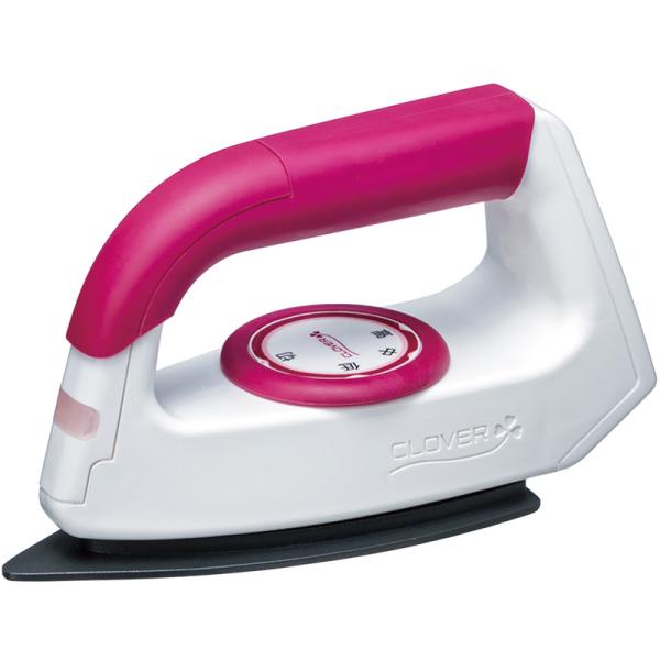 パッチワーク・手芸の細かい作業のために考えられたアイロンです。ドライタイプで水を嫌う生地(シルク・レーヨン等)にも安心して使える。軽いので疲れにくい。本体重量は330g。一般的なアイロンは1kg前後なので負担が少なくなります。小さいのでかけ...