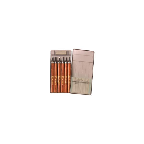 彫刻刀 みかさ6本組 学童用品 ギンポー 文房具