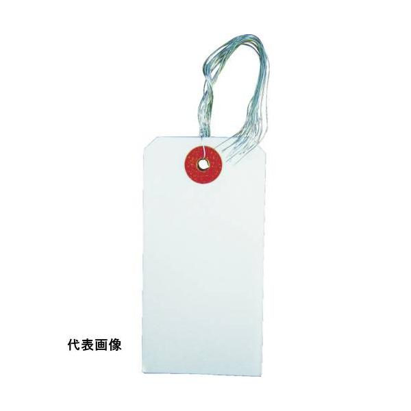 梱包用品 梱包結束用品 荷札 ●無地タイプで記入ができます。●針金付タイプのため、あらゆる物に簡単に取り付け可能です。●内容表示、価格表示に。●商品の整理や識別などに。●表示内容：無地●縦(mm)：90●横(mm)：45●針金付タイプ●紙●...