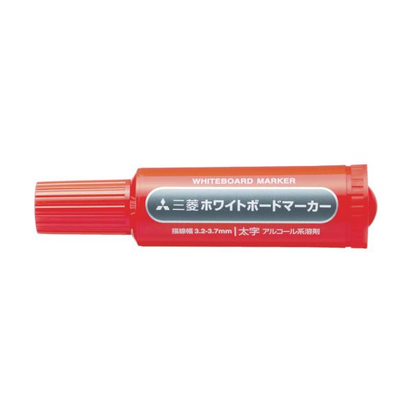 uni 三菱鉛筆/ホワイトボードマーカー/太字/赤 [PWB7M.15] PWB7M.15 販売単位：1