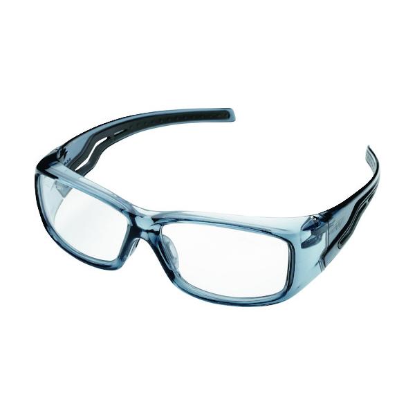 保護具 保護メガネ・防災面 二眼型保護メガネ ●両面超親水性のコーティングでレンズ表面に水の膜を作り、曇りを防ぎます。●やわらかくしなやかなナイロン製のテンプルは、様々な顔幅に対応します。●テンプルは滑り止め付きです。●レンズ色：クリア●テ...