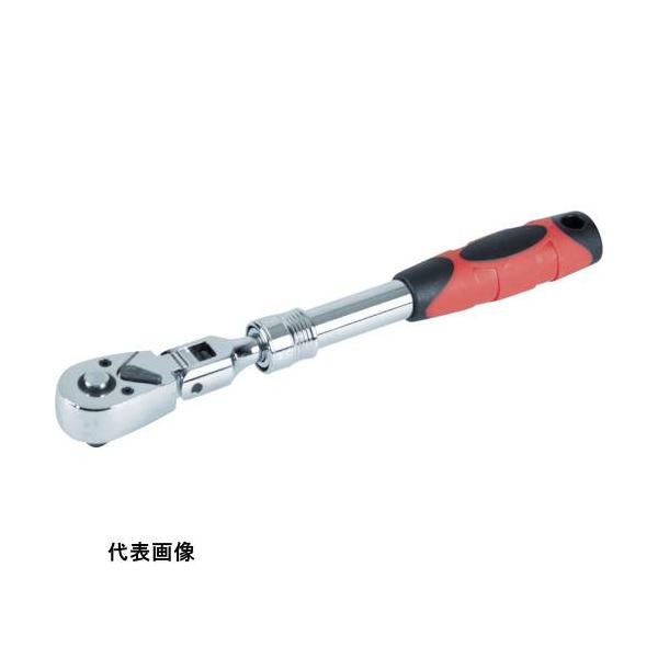 TRUSCO トラスコ中山 【売切廃番】首振り伸縮ラチェットハンドル 6.35mm [TEFRH2] TEFRH2 販売単位：1