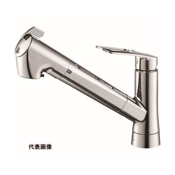 SANEI シングル浄水器付混合栓 K87128ETJV 新品未使用 シングル浄水器付ワンホールスプレー混合栓 | 商品のご案内