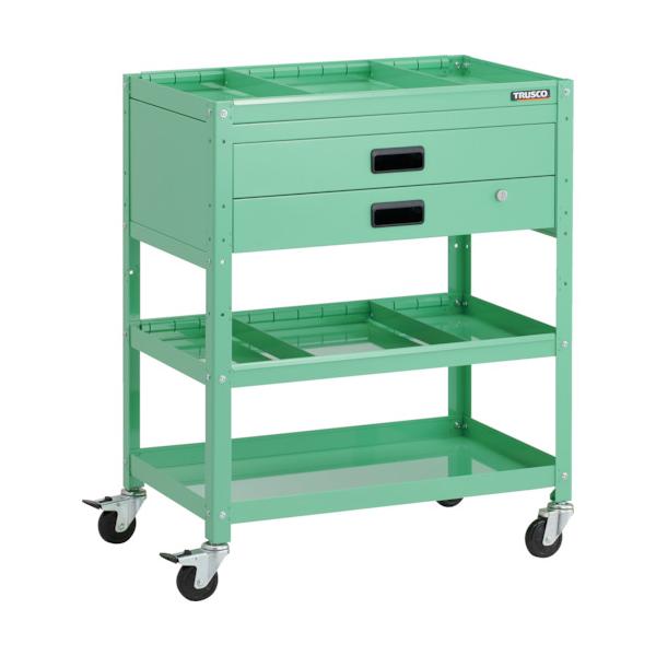 TRUSCO トラスコ中山 ツールワゴン ラビットワゴン 700X450XH880 3段 2