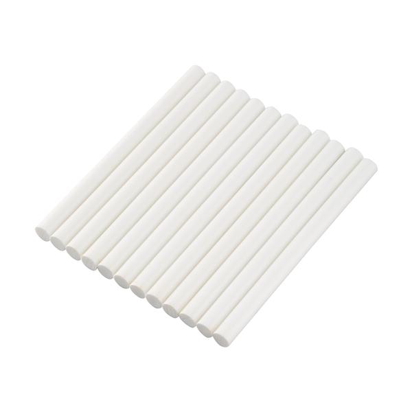 化学製品 接着剤・補修剤 ホットメルト接着剤 ●使いやすく凸凹面にも接着できます。●木材、紙、皮革、布地の接着に使用できます。●色：ホワイト●径(mm)：7●長さ(mm)：100●サイズ(mm)：約φ7〜7.5×100●ブリスターパック入り...