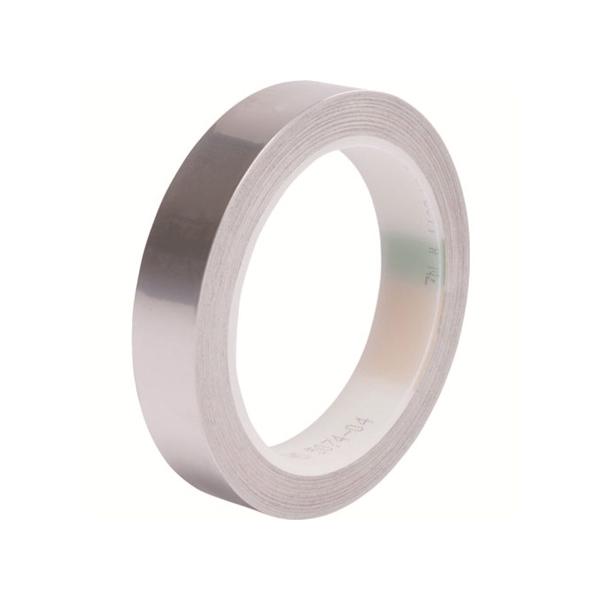 梱包用品 テープ用品 導電性テープ ●厚さ方向・面方向に高い導電性が得られます。●腐食や酸化を防げます。●ハンダ付けが可能です。●金属の腐食や酸化が気になる部分の電磁波シールド、グラウンディング(アース）の強化。●銅の色を目立たせたくない場...