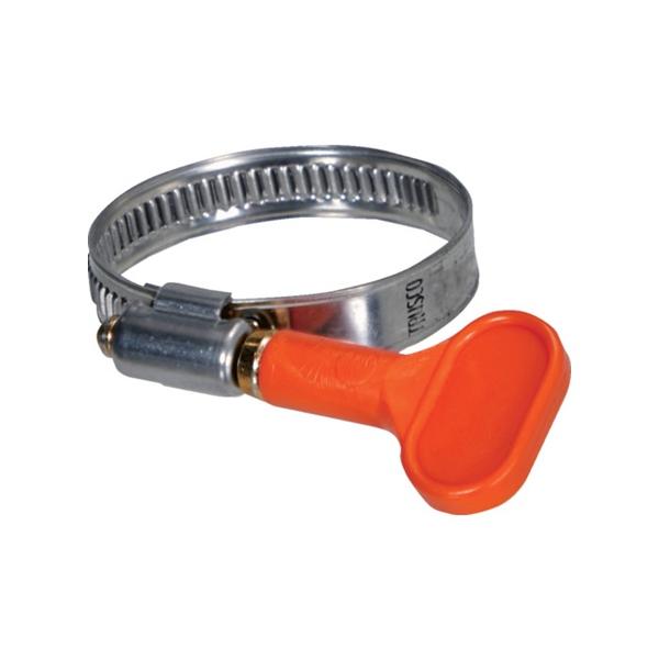 TRUSCO トラスコ中山 ステンレス強力機械ホースバンド 締付径25~40mm(SUS304) [TSB-40A] TSB40A 販売単位：1