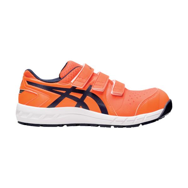 ASICS ウィンジョブ CP112 ショッキングオレンジ×ミッドナイト 27.0cm