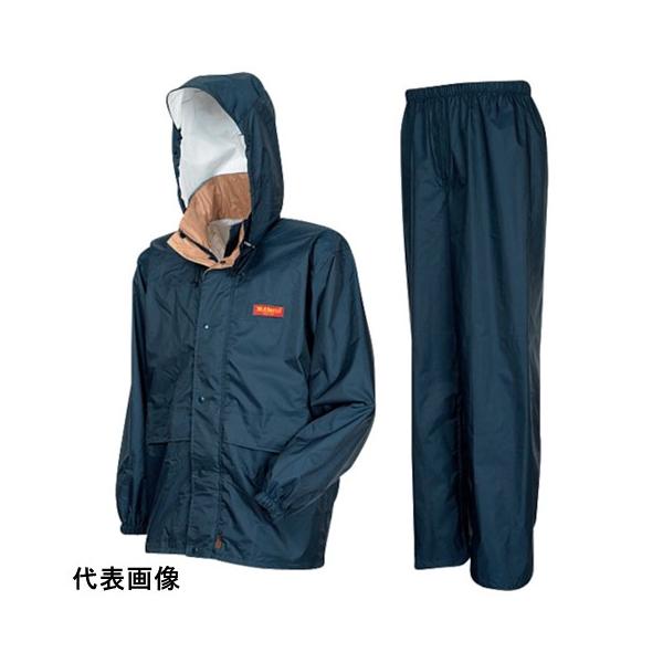 カジメイク エントラントレインスーツ ネイビー L 720055L 保護具 作業服 雨具(代引不可)【送料無料】 カジメイク エントラントレインスーツ ネイビー L [7200-55-L] 720055L