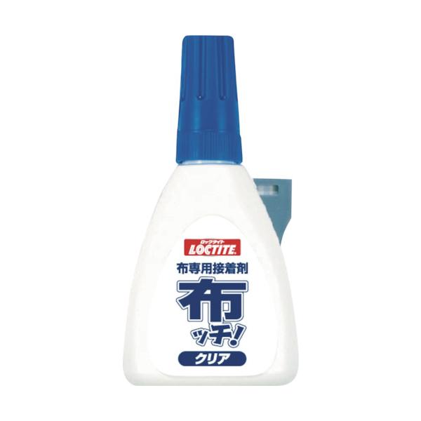 他サイト： LOCTITE ロックタイト 布用接着剤 布ッチ クリア ヘンケル LOCTITE布ッチ!クリア 30g 水性タイプ 強力 透明 衣類 応急補修 ジーンズ 作業ズボン 裾上げ あての商品画像
